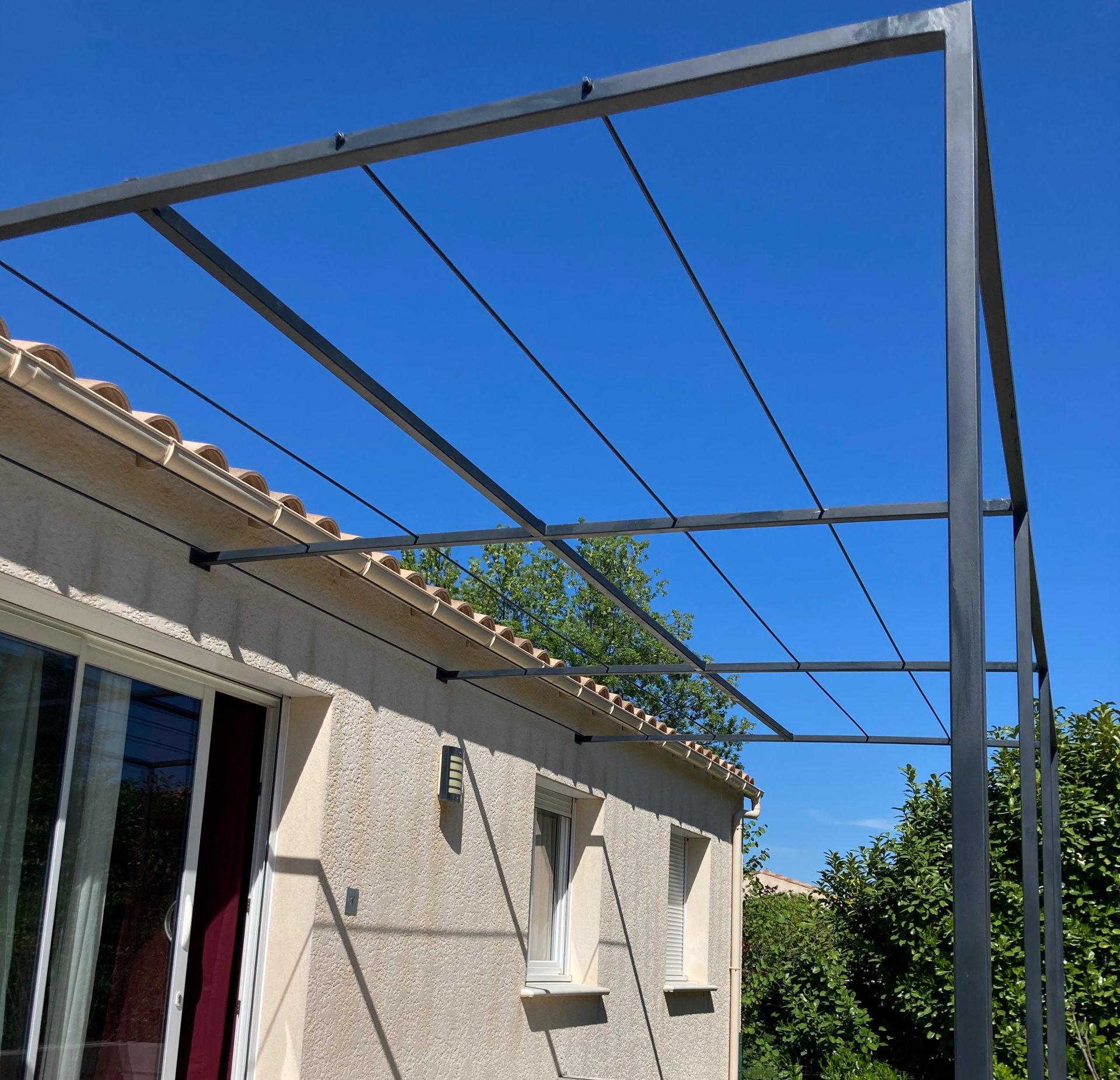 Pergola fer forgé